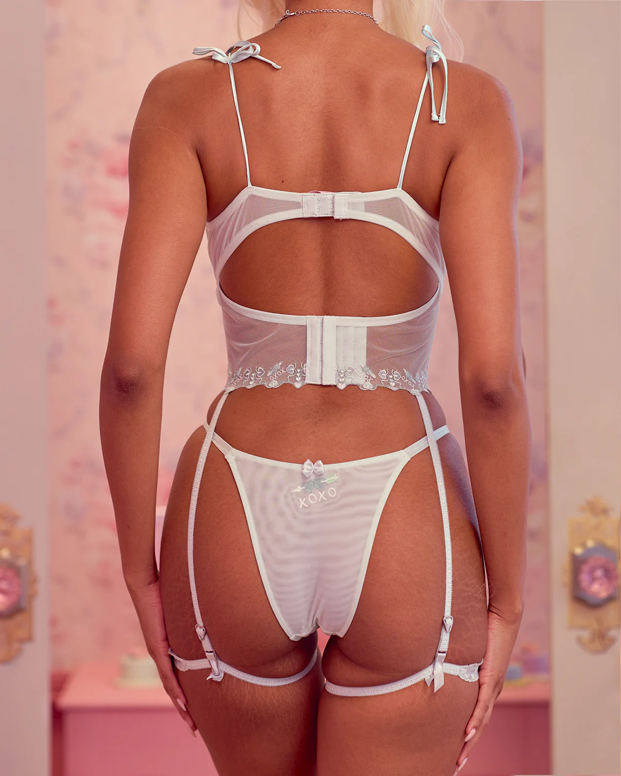 Allie Bustier in Mint - Image 5