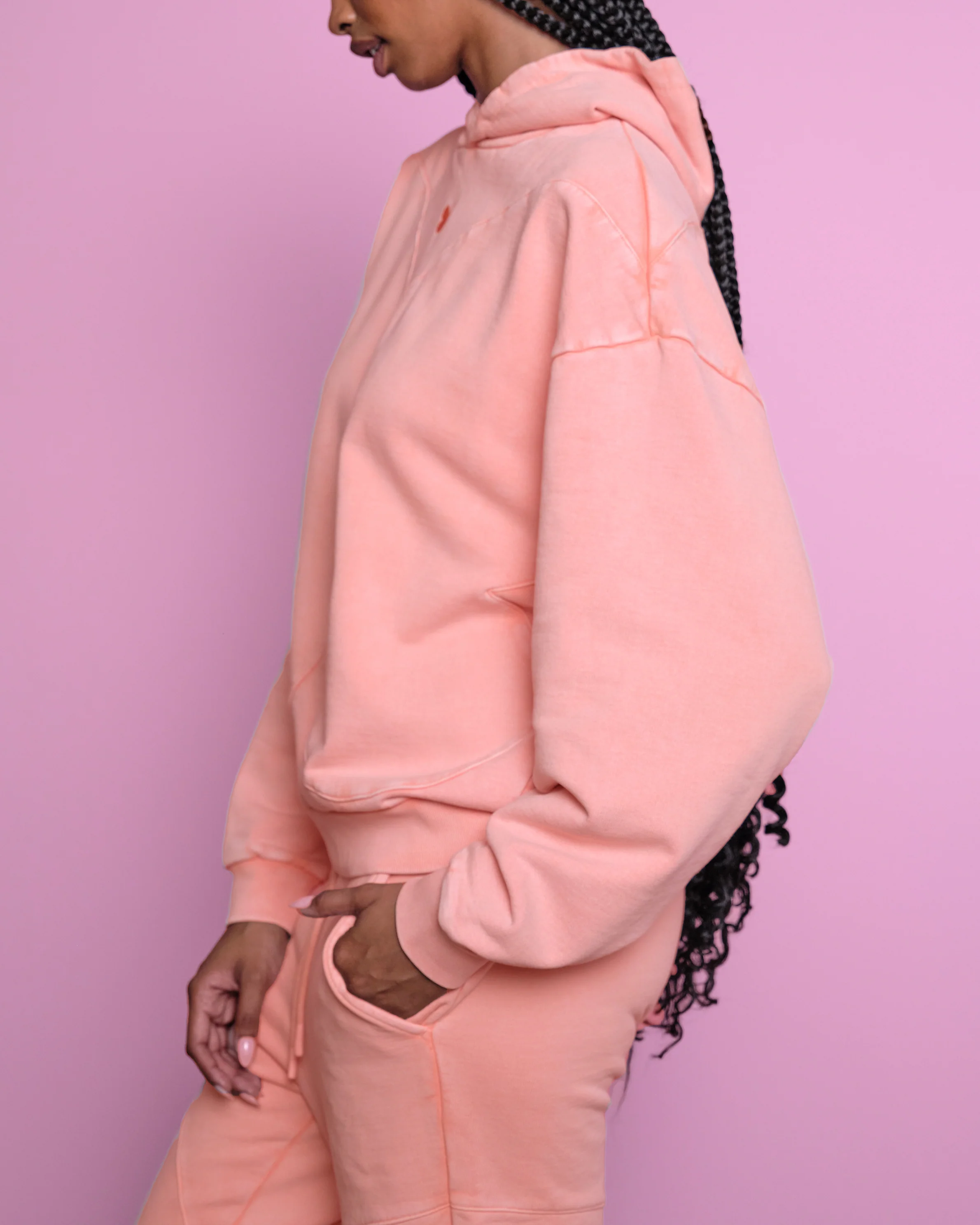 Butterfly Hoodie in Peach - Image 3