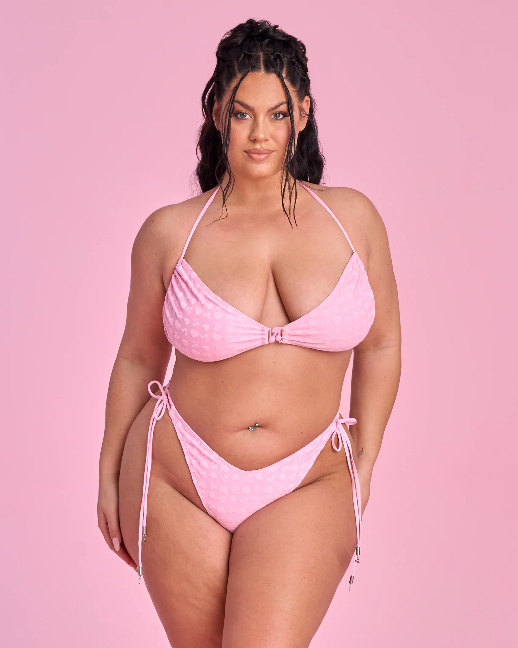 Cherry on Top V-kini Bottom in Pink - Image 5