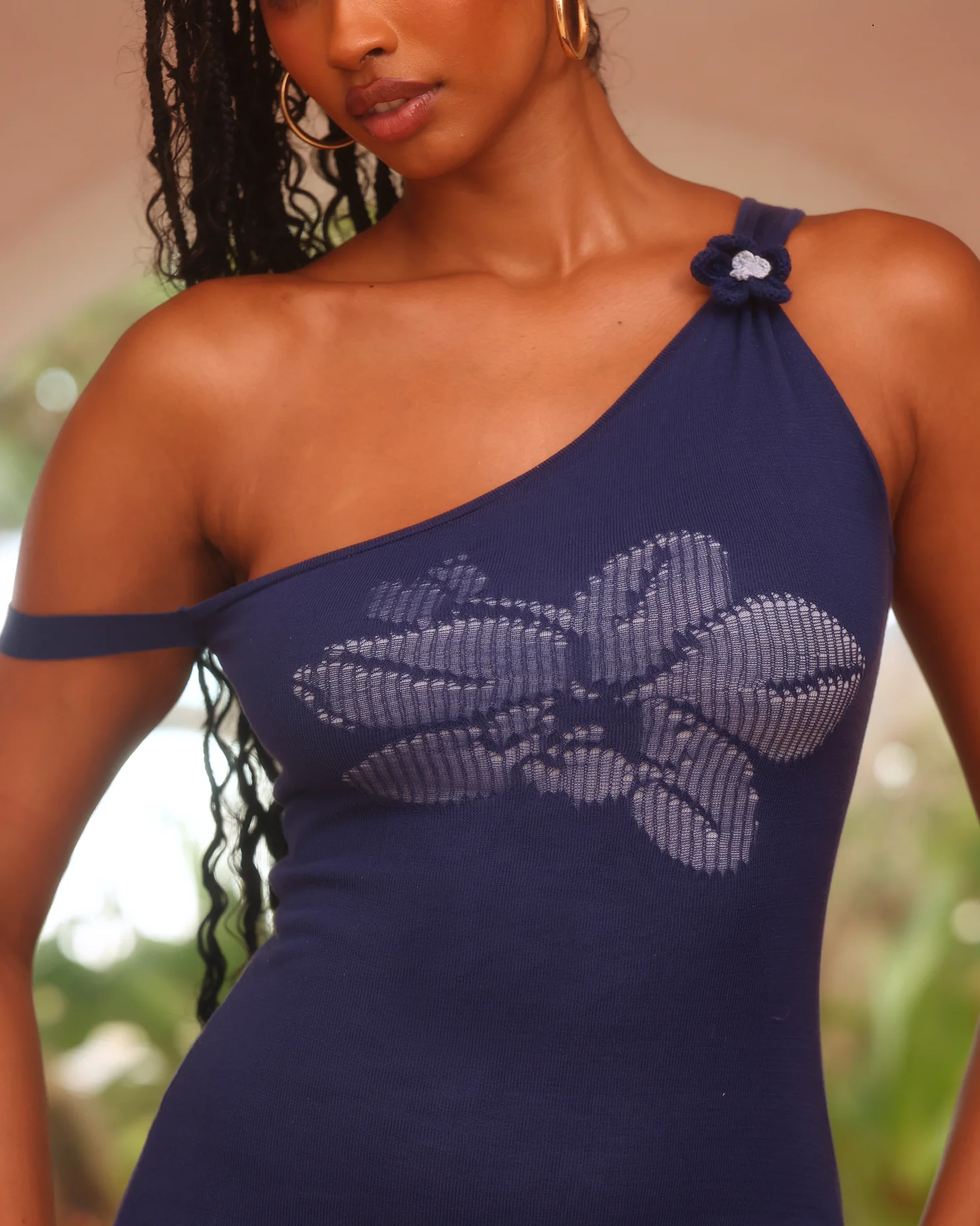 Luca Dress in Blue - Image 5