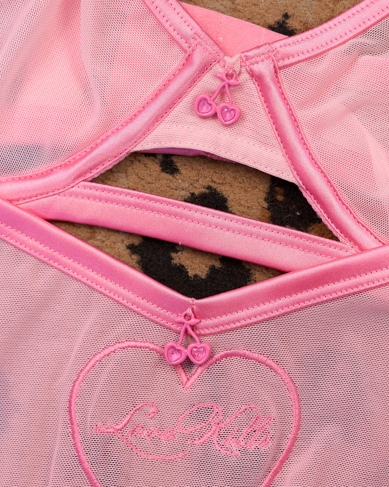 Meadow Lingerie Set in Pink - Image 3