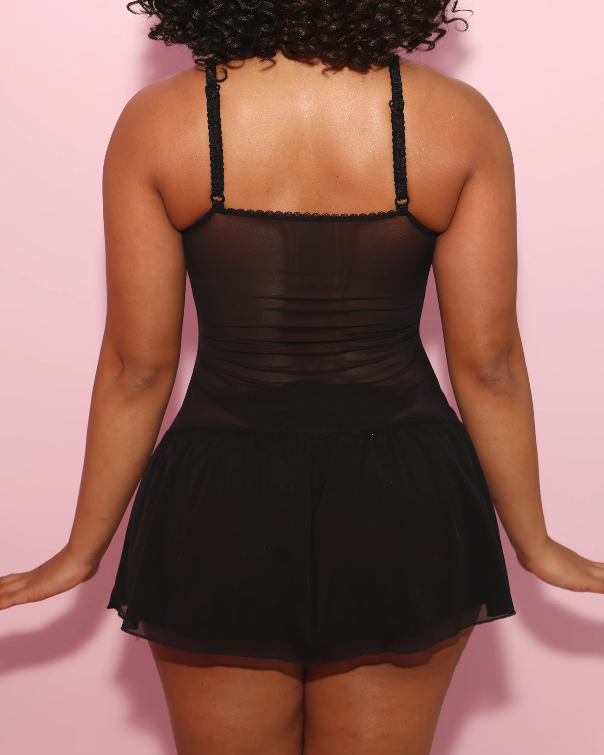 Peyton Dress in Black - Image 6
