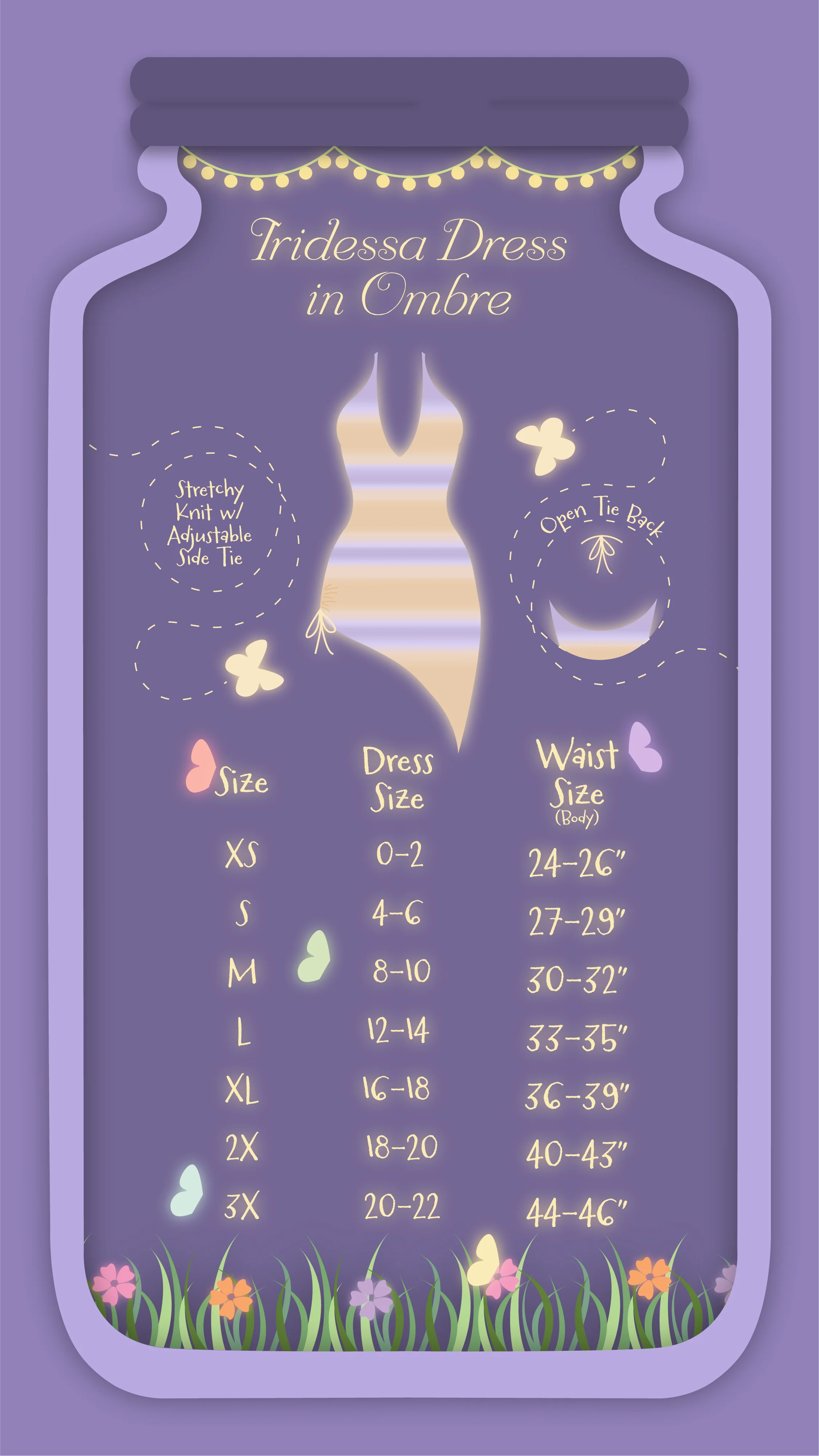 Iridessa Dress in Ombre - Image 5