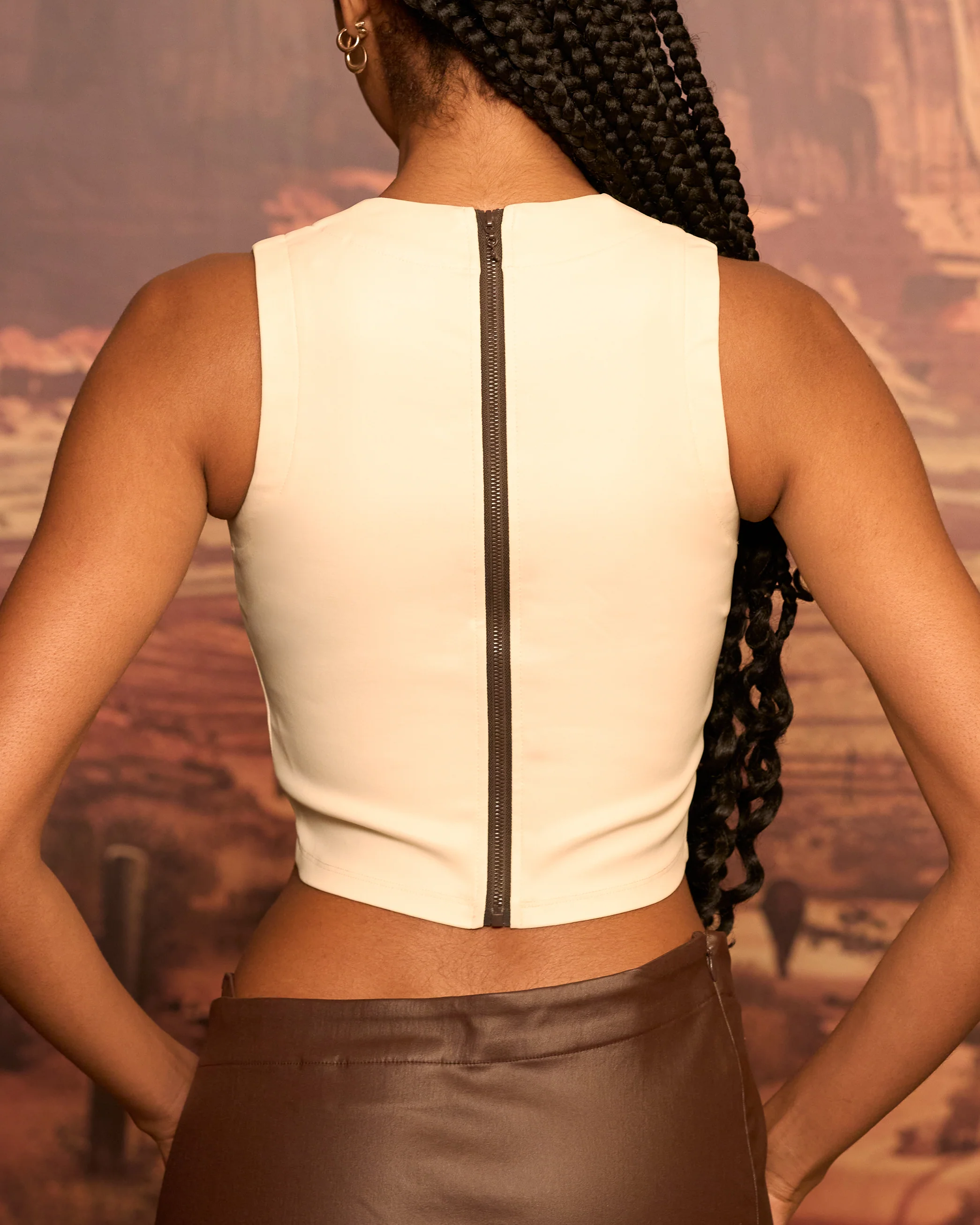 Tara Top in Cream - Image 2